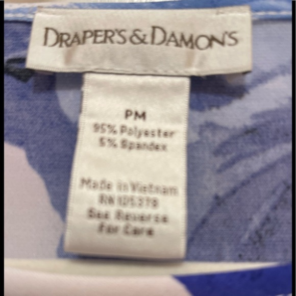 Drapers & Damon  Top Size MP - Picture 3 of 5